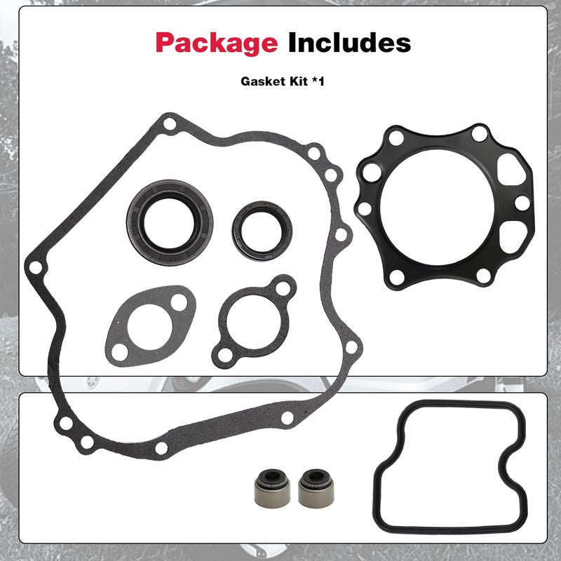 SYOWADA 1023047-01 Engine Gasket Kit Replacement for Club Car Golf Cart Ds Precedent Fe290 1992-Up, Replacement for 6751 - Image 5